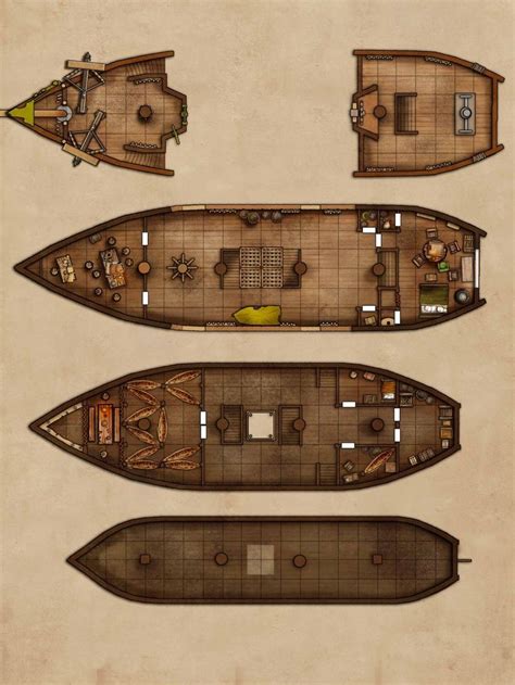 17 Dnd Ship Map With Images Fantasy Map Tabletop Rpg Maps Ship Map