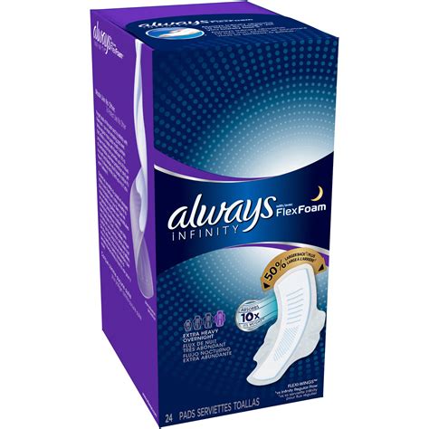 Always Infinity Extra Heavy Overnight With Wings Boxbox Period