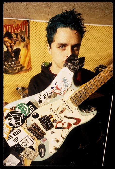 Billie Joe Still Has Blue His First Electric Guitar Ever Green Day