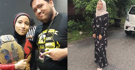 Siapa Sangka Gadis Cantik Ini Adalah Pro Wrestler Bertudung Dari