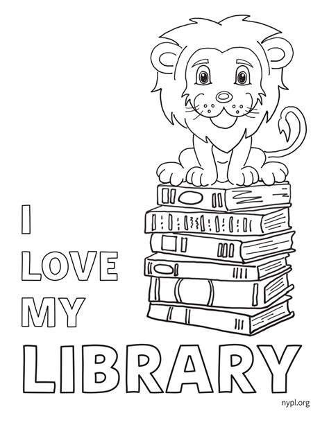 Library Lion Activities The New York Public Library