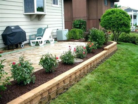 Front Yard Retaining Wall Ideas Retaining Wall For Sloped Backyard