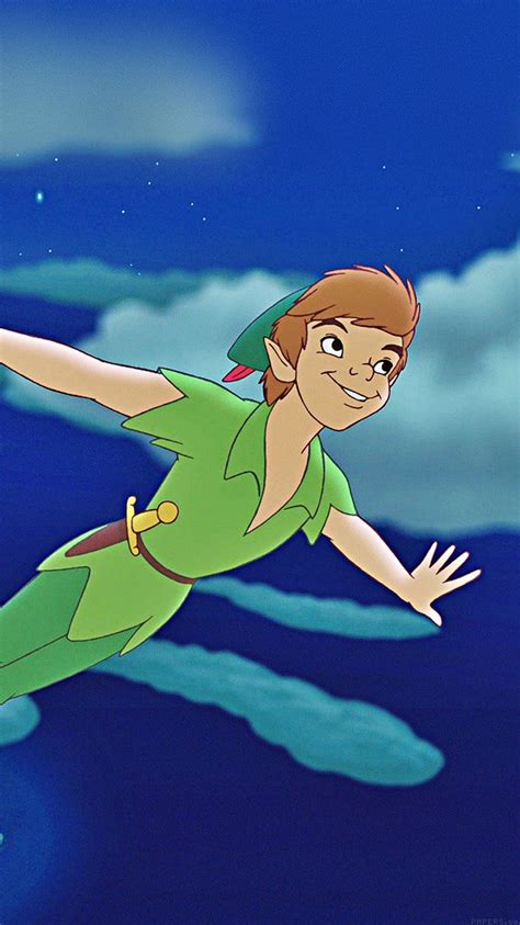 Tinkerbell Flying Through The Air With Her Arms Outstretched In Front