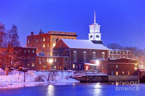 Winter In Nashua New Hampshire Photograph By Denis Tangney Jr Fine