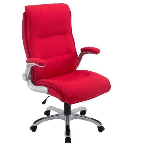 Fauteuil De Bureau Cristiano Tissu Grand Rembourrage Mécanisme