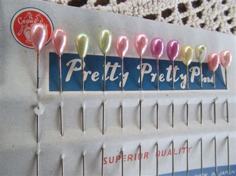 Shabby Pretty Pretty Pins For Shabby Pin Cushions Vintage Etsy