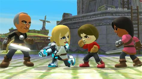 Super Smash Bros Out On Wii U This Christmas Play As Your Mii Boxmash