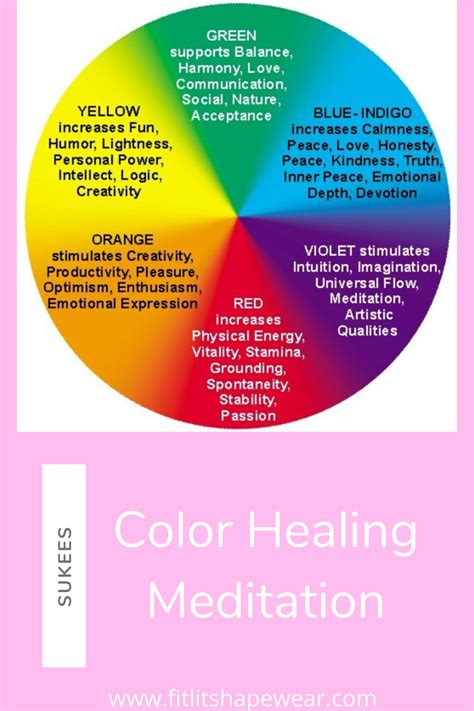 Color Healing Meditation In 2020 Healing Meditation Color Healing