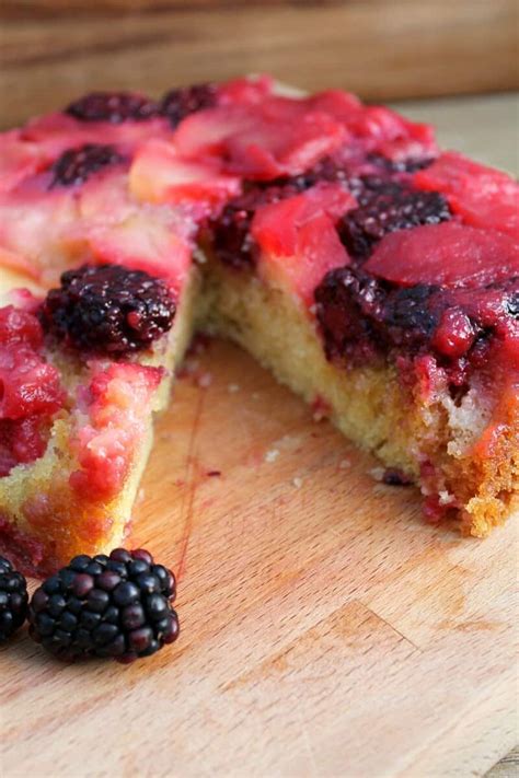 Slow Cooker Blackberry And Apple Cake Bakingqueen74