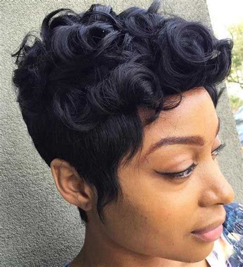 Best Short Curly Weave Hairstyles Short Hairstyles 2018 2019 Most