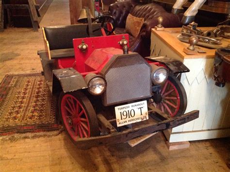 Antique Amusement Park Allen Herschell Model T Car Obnoxious Antiques