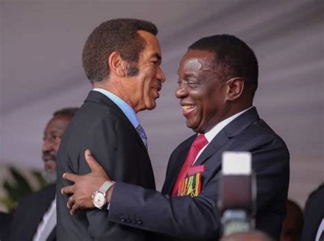 Khama Says Regrets Attending Mnangagwa Inauguration Urges More Zimbo Sacrifice