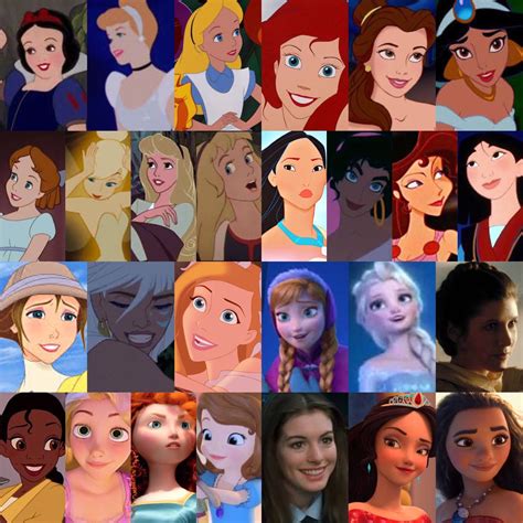 25 Inspirasi Keren Popular Disney Cartoon Characters Female Sky
