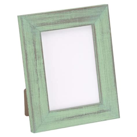 Mint Green Frame Rustic Wood Picture Frame