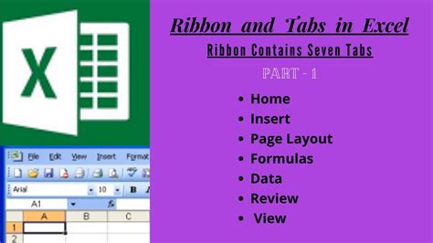 How To Use Ms Excel Ribbon And Tabs Explained Youtube