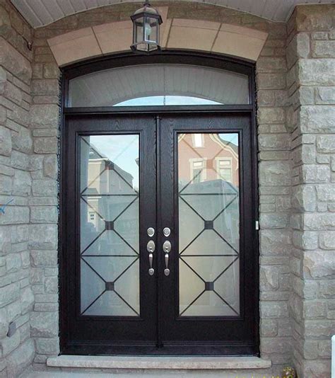Fiberglass Doors Front Entry Doors Modern Doors Woodgrain