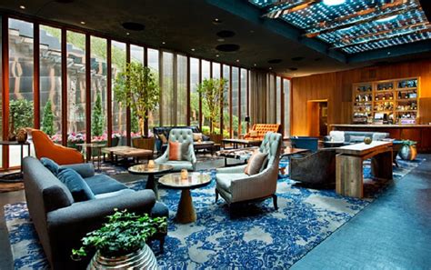 10 Awesome Hotel Lobbies In New York City Design Contract