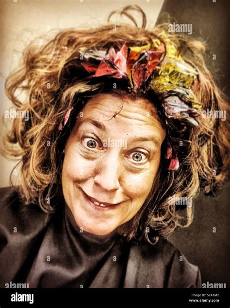 Woman Hair Disaster Banque De Photographies Et Dimages à Haute Résolution Alamy