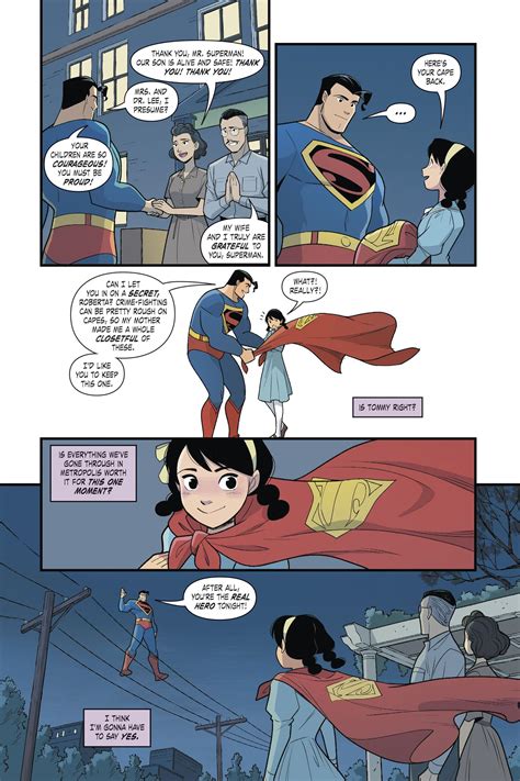 Comic Excerpt This Is Starting To Become One Of My Favourite Superman