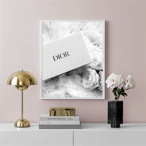 Dior Print Dior Wall Art Christian Dior Poster Christian Etsy