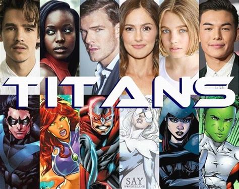 Titans Cast So Far Fantastic Four Man Of Steel Suicide Squad It Cast