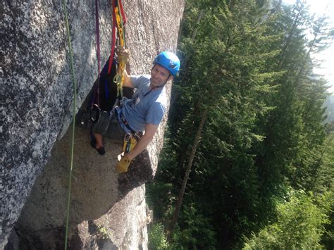 Learning To Aid Climb In Squamish Rock Climbing Altus Mountain Guides