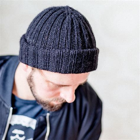 Knitting Pattern Man Hat Hipster Hat The Berlin Hipster Hat Etsy