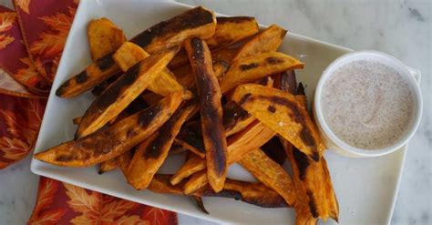 We have a favorite condiment for almost everything we eat that doesn't come with its own sauce. Baptist Healthy Eats: Sweet Potato Fries With Maple Dip