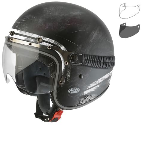 My motorcycle is a primary vehicle in my household. Airoh Garage Raw Open Face Motorcycle Helmet & Visor ...
