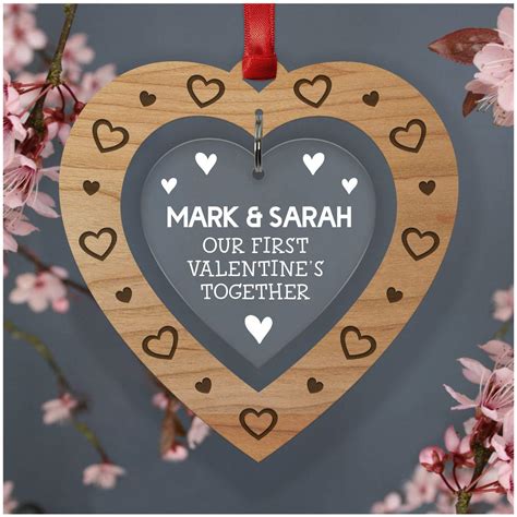 All orders are custom made and most ship worldwide within 24 hours. Our First Valentines Day Together PERSONALISED Gifts for ...