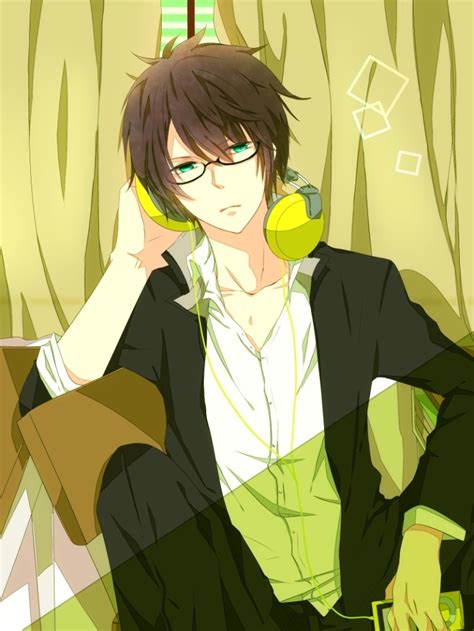Gallery For Anime Guy With Glasses
