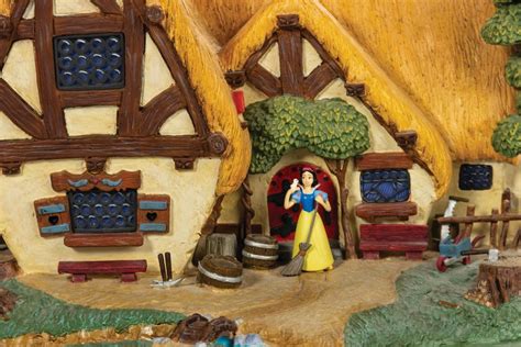 Snow White And The Seven Dwarfs Cottage Magical Big Fig Van Eaton