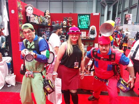 Saw The Coolest Mario Bros Cosplay Today Gaming