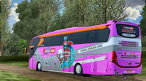 Livery Berlian Jaya Mod Bus Mercy 500rs