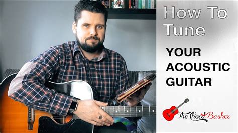How to tune a guitar to e, a, d, g, b, e. How To Tune An Acoustic Guitar Without A Tuner // How To ...