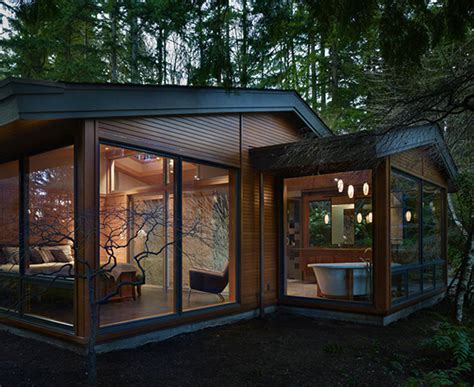 Real Wood House With Forest Environment Viahousecom