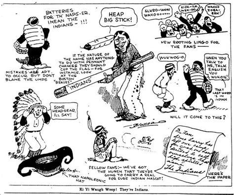 Crumbling cartoon 11 of 12 unsound, crumbling, prone to leaks, and infested with mice and moths. artist: The Cleveland Indians don't really care about your opinion ...