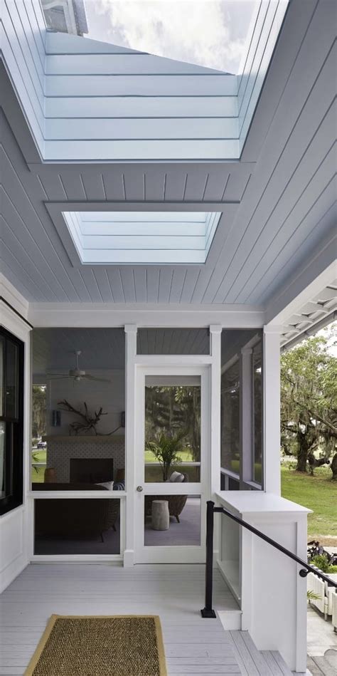 Examples Of How Skylights Benefit Covered Porches