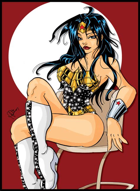 Donna Troy Admires Body Donna Troy Porn Pinups Superheroes