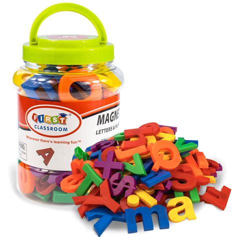 Buy Jcren Jumbo Magnetic Alphabet Letters And Numbers Toy Abc 123