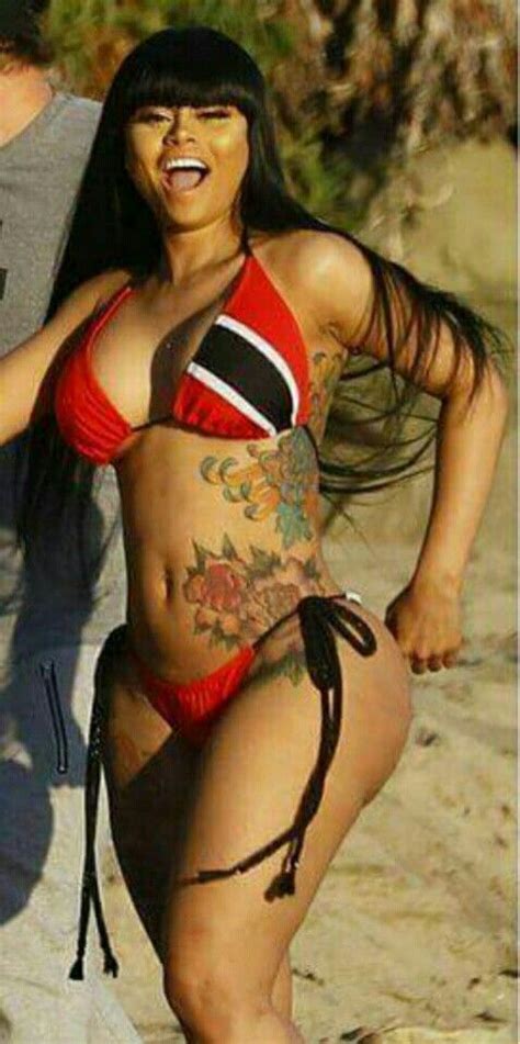 Blac Chyna Red Bikini Swimwear Bikinis