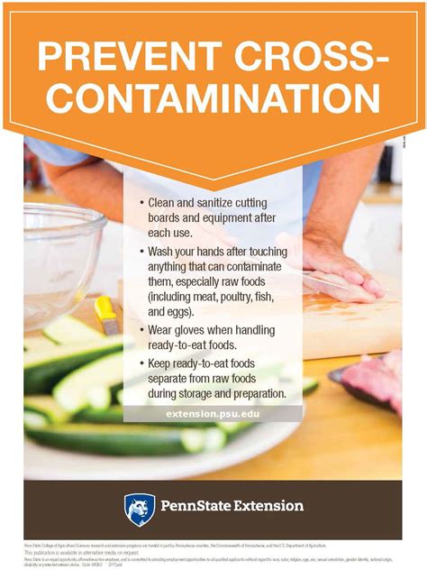 Penn State Food Safety Blog Posters Food Safety And Sanitary Practices