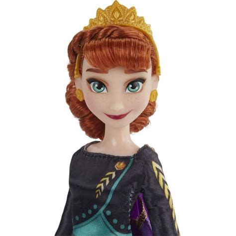 Disney Frozen 2 Queen Anna Fashion Doll Crown Dress Gown Hasbro 1 Unit