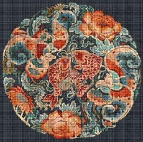 Also, free pattern downloads for beading, cross stitch, knitting, crochet. Chinese Tapestry Cross Stitch pattern - PDF - Instant ...