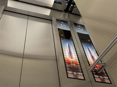 If Design Touchscreen Elevator Operation Panel