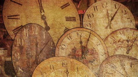 Download Wallpaper 1920x1080 Clock Antique Arrow Texture Full Hd