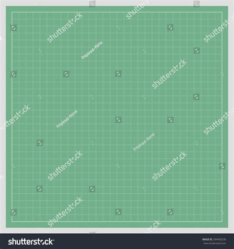Blueprint Technical Grid Background Graphing Scale Vector De Stock