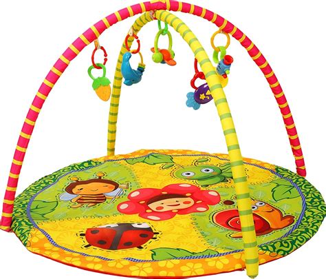 Buy Auli Baby Activity Gym Cute Flower And Animal Printed Activity Gym