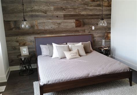 Grey Reclaimed Barn Board Feature Wall By For The