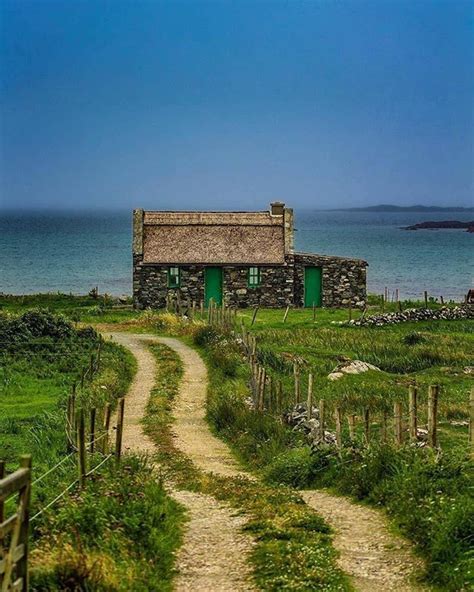 Credit To Bestofireland A Cottage By The Sea In Connemara With